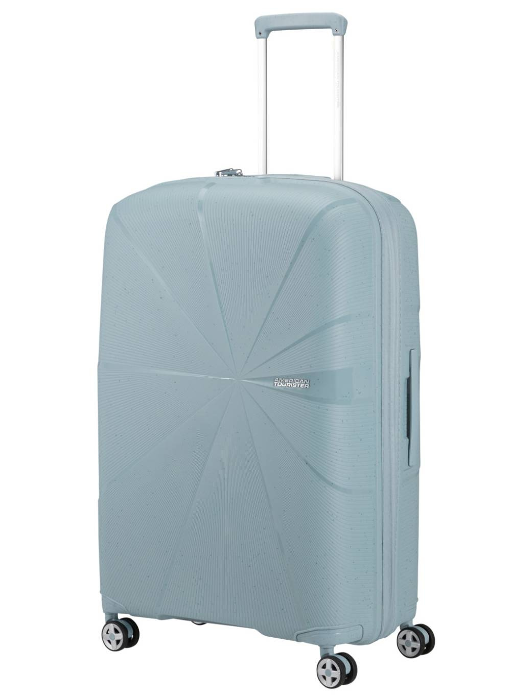 Walizka duża poszerzana American Tourister StarVibe - azzurro speckles