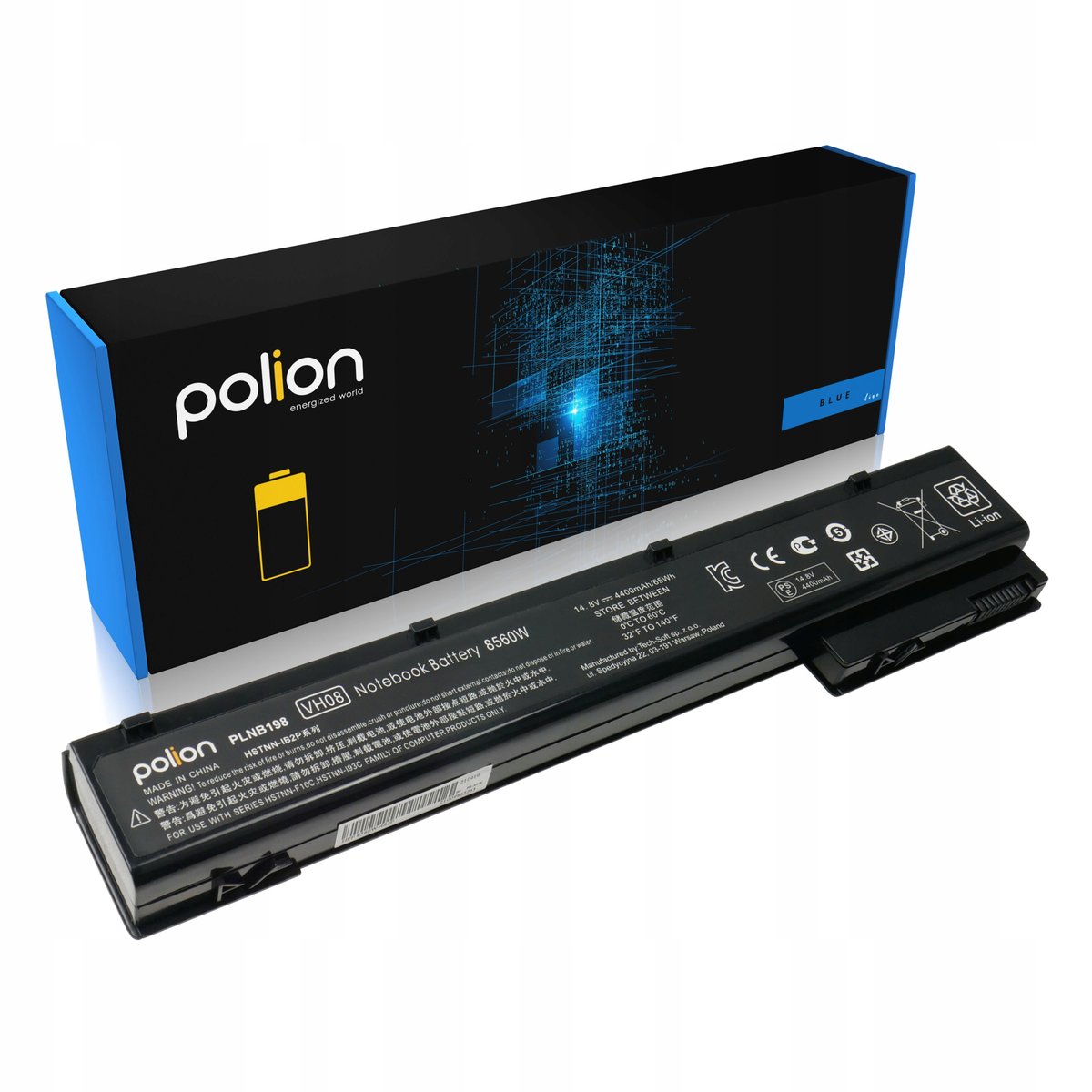 Bateria VH08 do HP Elitebook 8560W 8570W 8760W 8770W