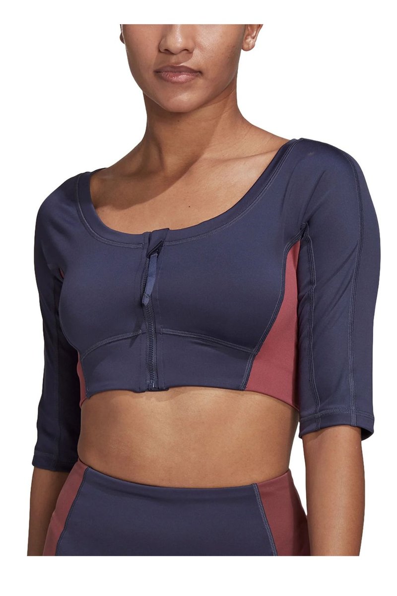 Koszulka damska Adidas Yoga Top rozsuwana-XS