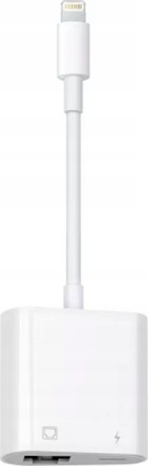 Adapter USB Zenwire Lightning - RJ-45 + Lightning Biały
