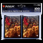 Ultra-Pro: Magic the Gathering - Outlaws of Thunder Junction - Matte Deck Protector Sleeves - Conti, Canny Acquisitor (100 szt.)