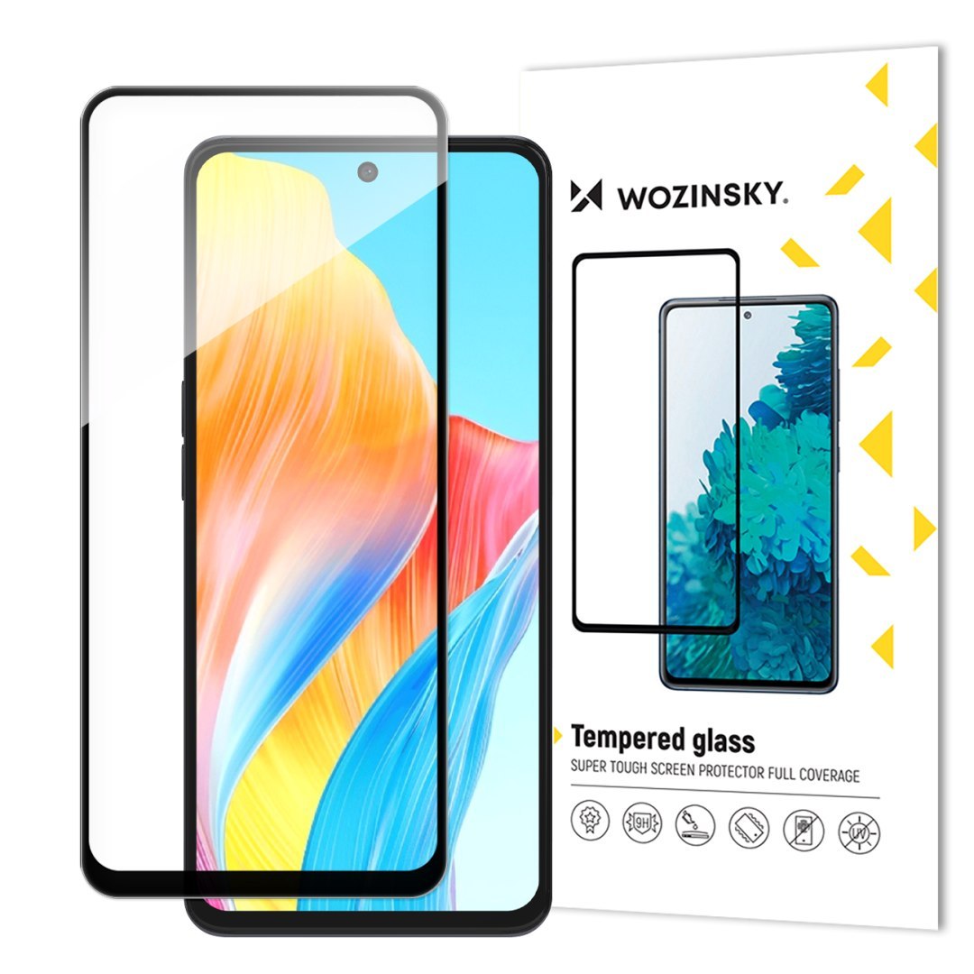 Szkło hartowane ochronne na cały ekran do Realme 11 Tempered Glass WOZINSKY