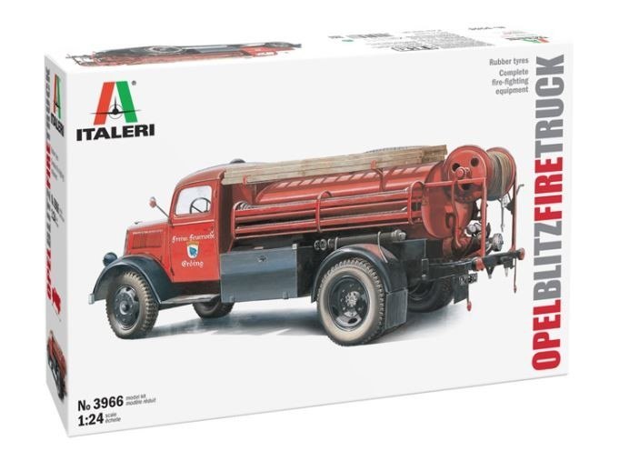 Model plastikowy Opel Blitz Firetruck 1/24 Italeri