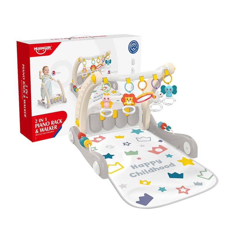 Interaktywny chodzik edukacyjny 2w1 + pianinko Huanger HE0621 Huanger
