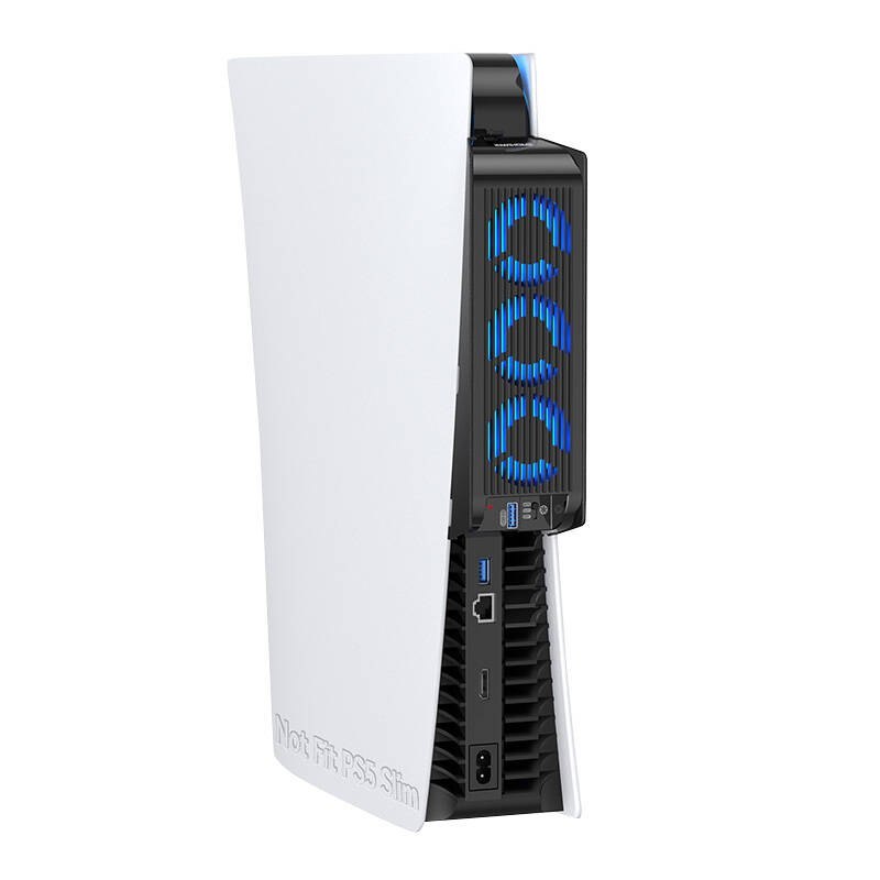 Wentylator chłodzący do PS5 Kiwi Home PX07-2 czarny KiwiHome