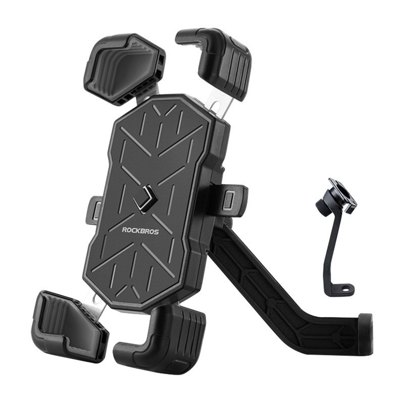 Uchwyt na telefon Rockbros HW-117 (Czarno-Szary) Rockbros
