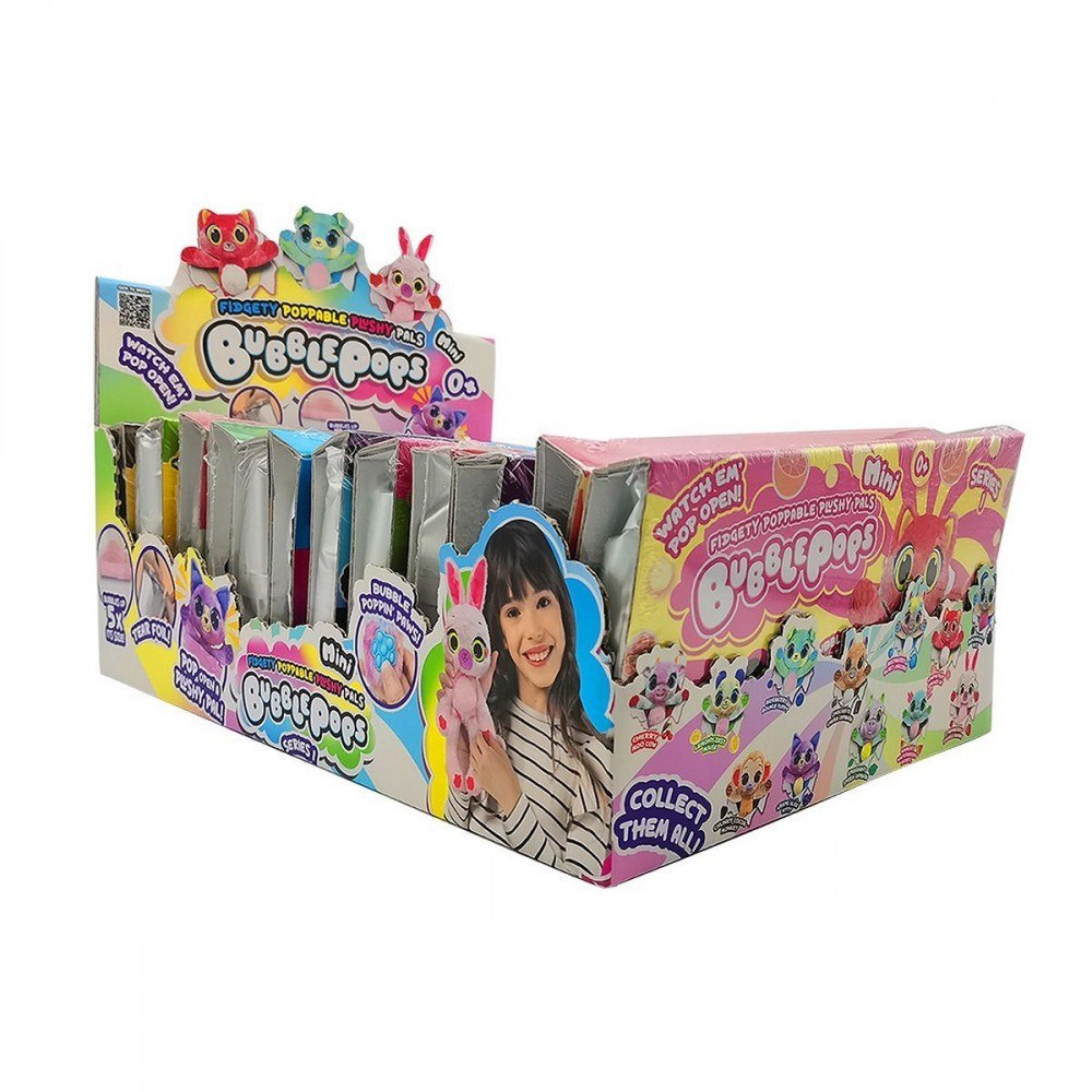 Maskotka Bubble Pops Pachnąca maskotka Display 6 sztuk seria 1 Cobi