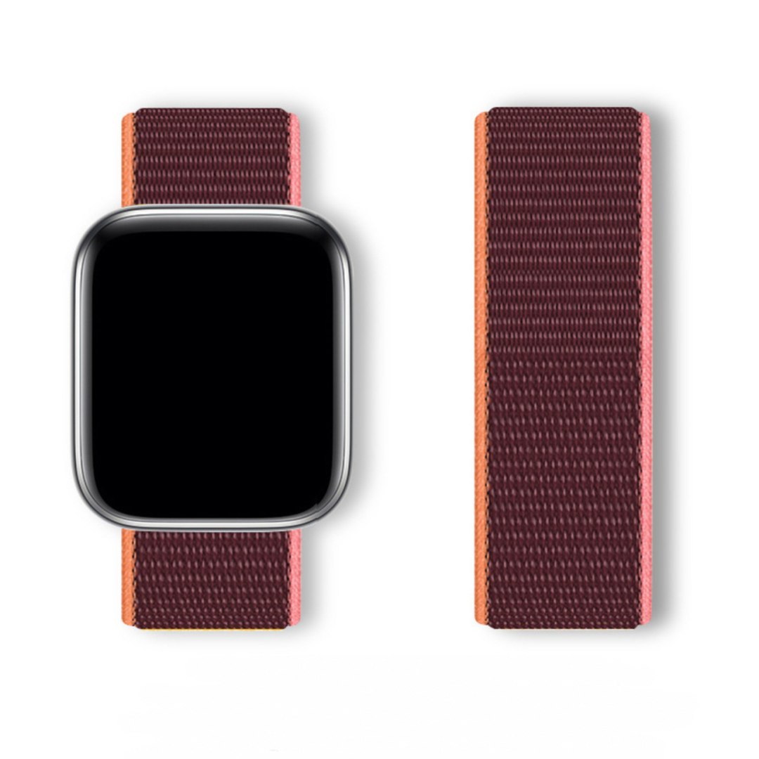 Pasek Sport Loop do Apple Watch 38/40/41 - czerwony HURTEL