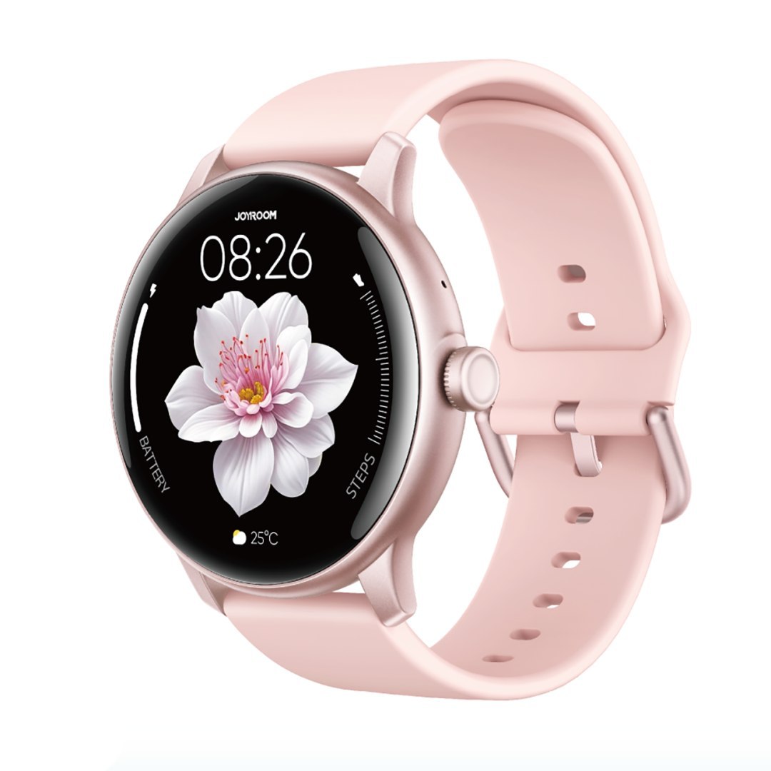 Smartwatch Classis Series JR-FC1 z funkcją odbierania połączeń IP68 - różowy JOYROOM