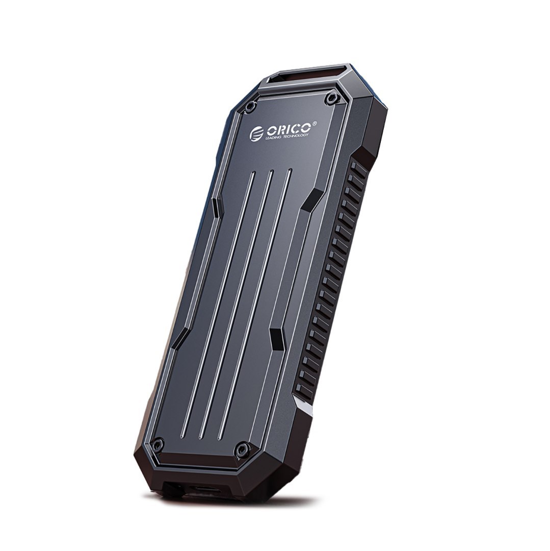 Wzmocniona kieszeń dyskowa taktyczna OXS2C3-G2 M.2 NVMe / SATA SSD USB-C - szara ORICO