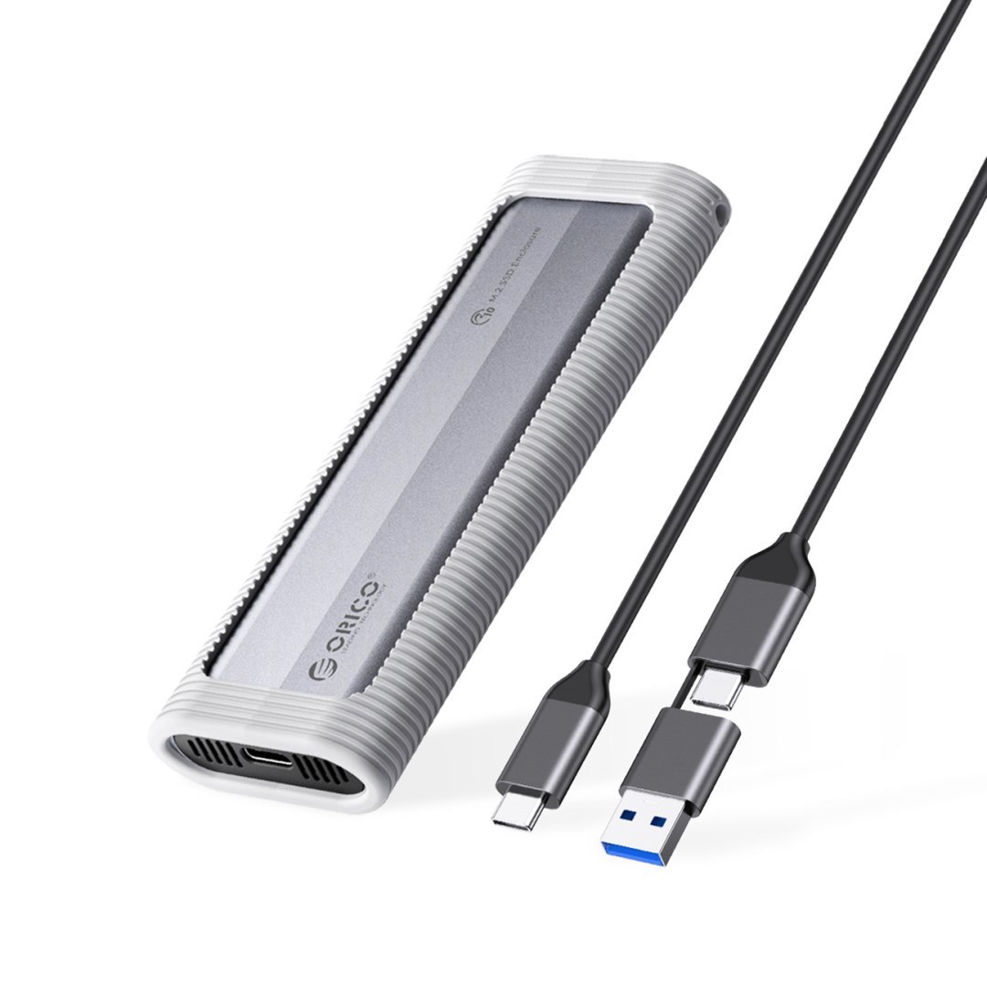 Kieszeń obudowa na dysk AXM2-G2 M.2 NVME USB-C 10Gb/s - szara ORICO