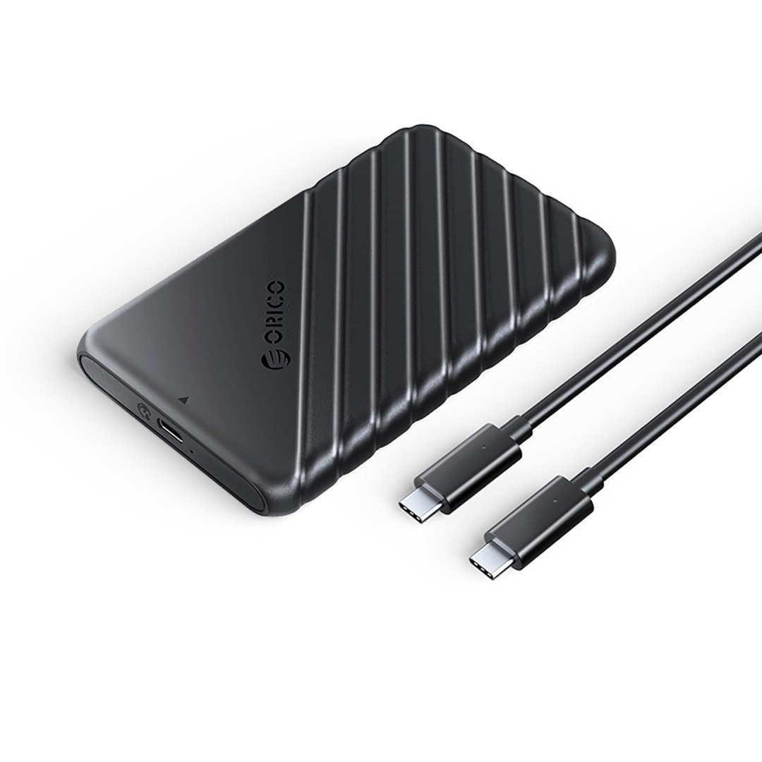 Kieszeń obudowa na dysk 25PW1C-C3 2.5'' HDD / SSD USB-C 6Gb/s - czarna ORICO