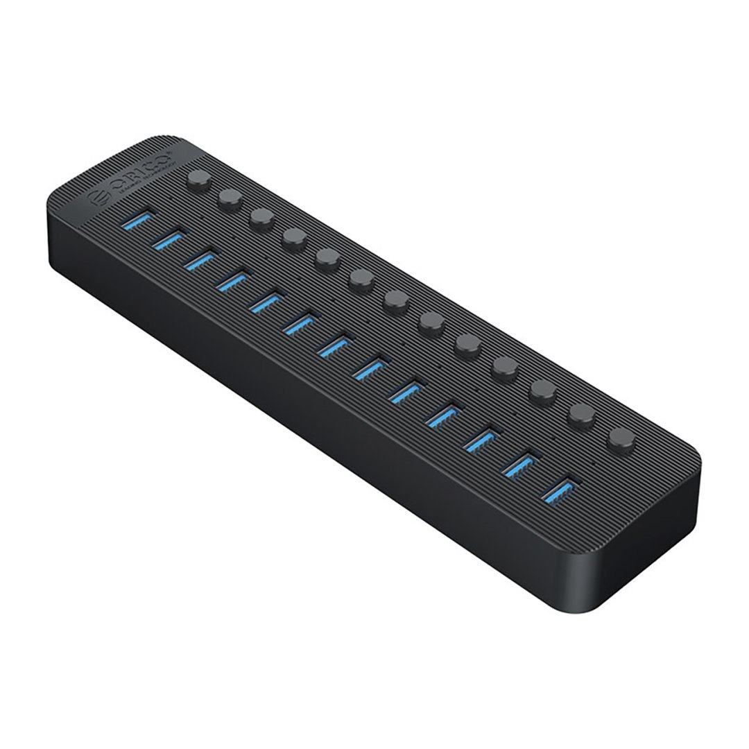 Hub CT2U3-13AB z włącznikami 13x USB-A - czarny ORICO