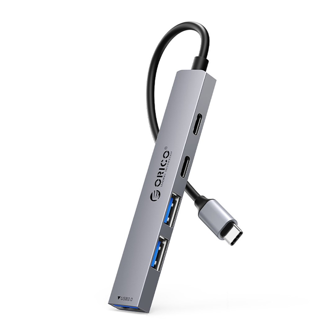 Hub YSB4-U2 stacja dokująca USB-C na USB-A USB-C - szary ORICO