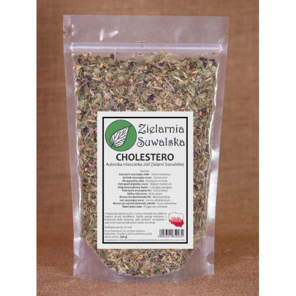 Mieszanka ziołowa Cholestero 250 g - Zielarnia Suwalska