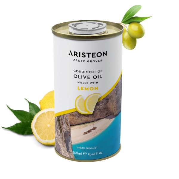 Oliwa z oliwek z dodatkiem cytryny 250 ml ARISTEON