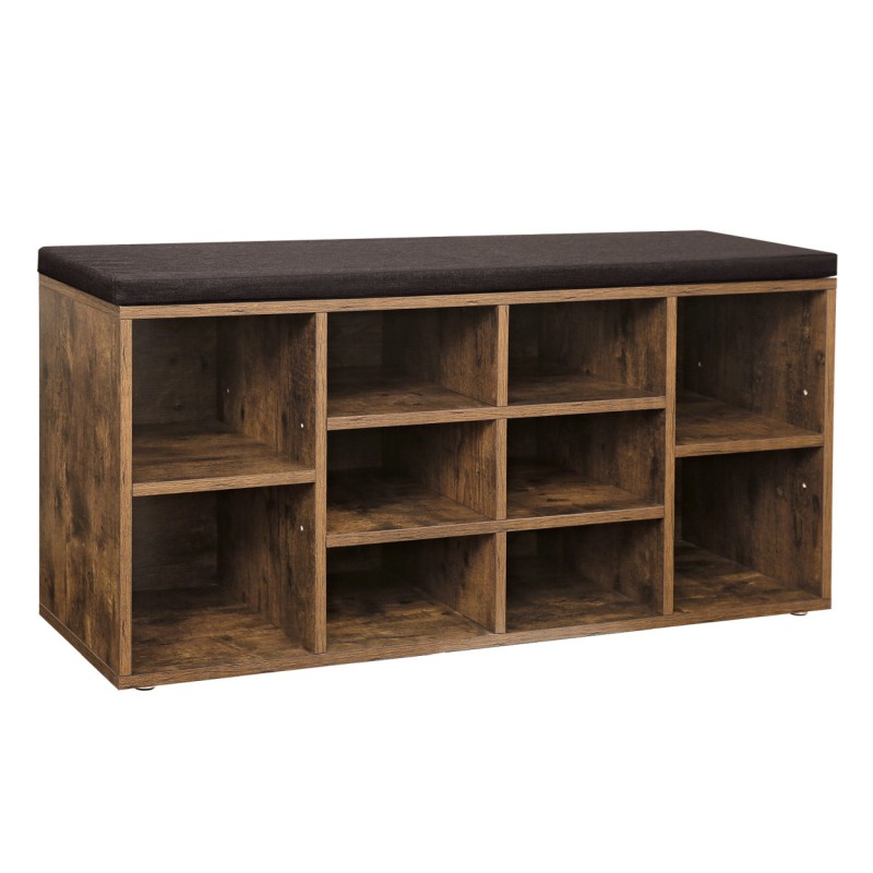 Szafka na buty z siedziskiem duża LOFT 104 cm