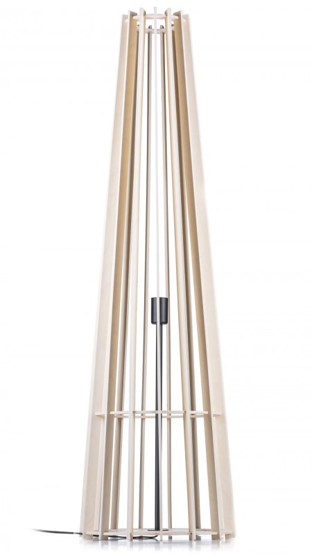 Lampa stojąca podłogowa 130 cm PLYWOOD