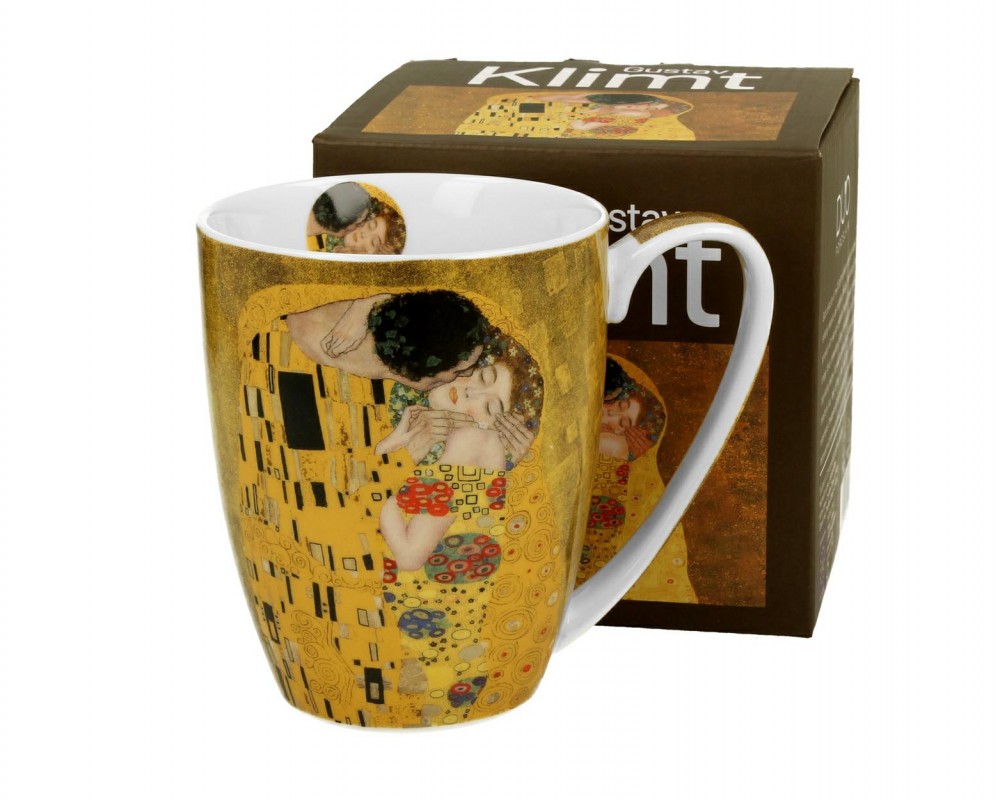 Porcelanowy kubek Klimt The Kiss 350 ml