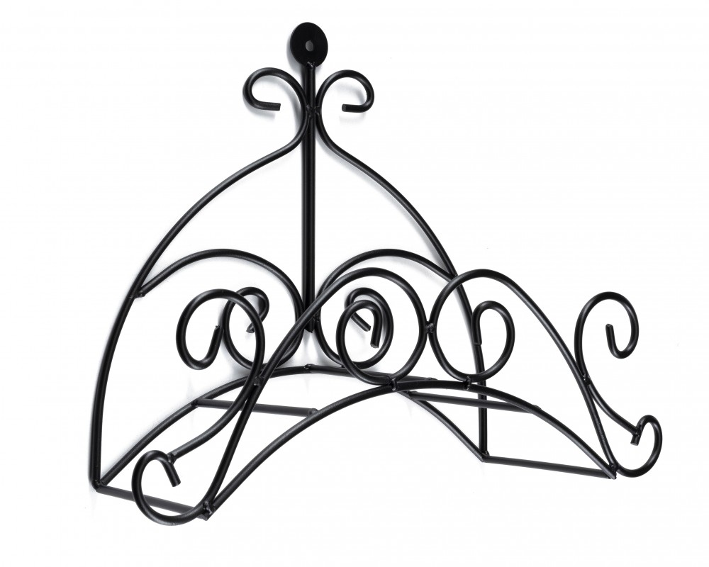 Dąstal Delbert Uchwyt wieszak czarny