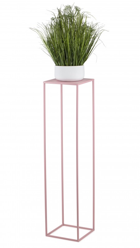 Różowy kwietnik stojący 100 cm