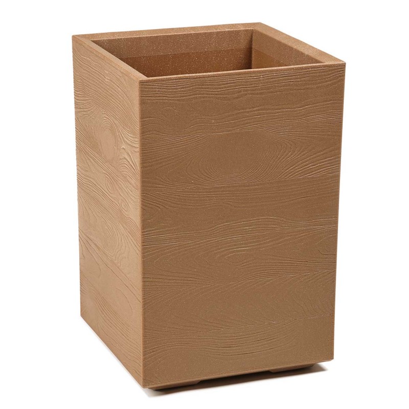 HowHomely Donica Betonique ECO wood H60x40 cm