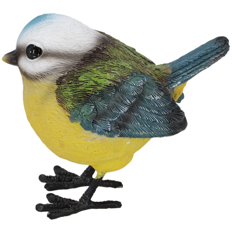 HowHomely Figurka ogrodowa sikorka 10,6 x h9,6 cm