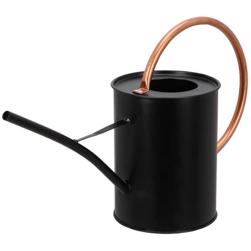 Esschert Design Konewka metalowa czarna 1,65 L