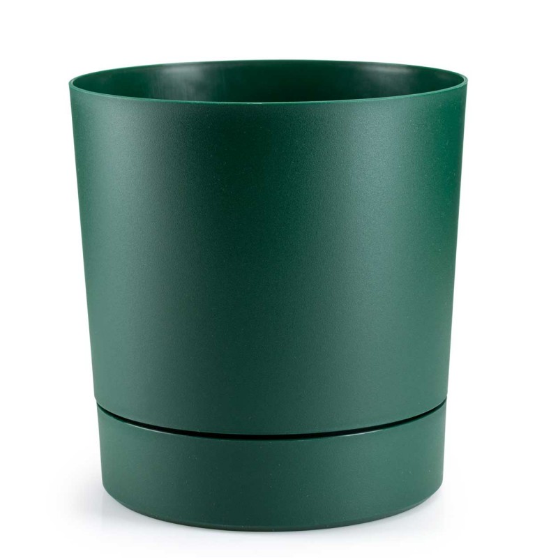 HowHomely Donica z podstawką Azalea awokado 22 cm