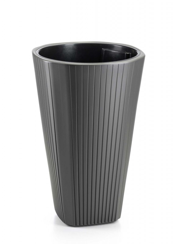 HowHomely Donica Mora wysoka antracyt 39xh61 cm