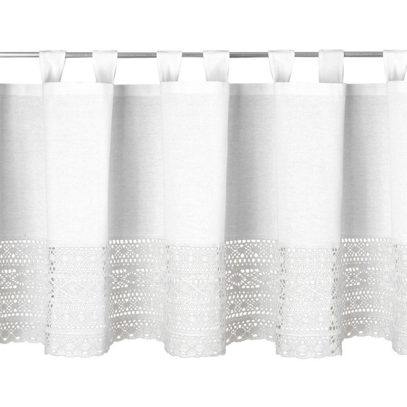 Zazdrostka MADDELINE 60x150 biała ażurowa