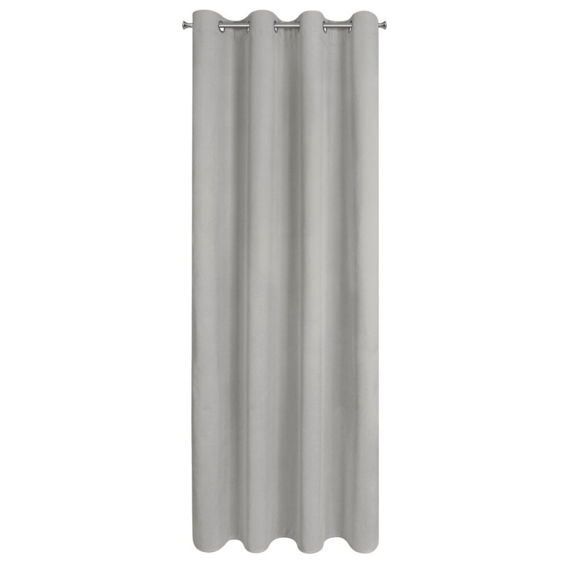 Zasłona NITA 140x250 stalowa 100% blackout