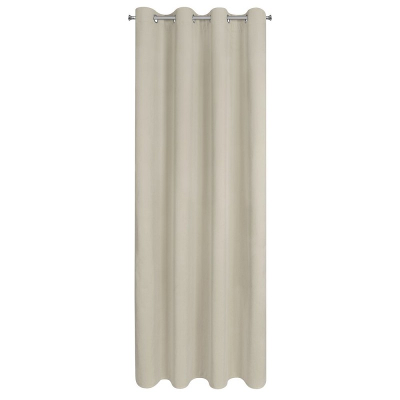 Zasłona NITA 140x250 beżowa 100% blackout