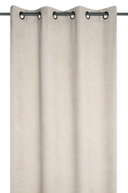 Zasłona DANDY 140x260 jasny beż sztruks