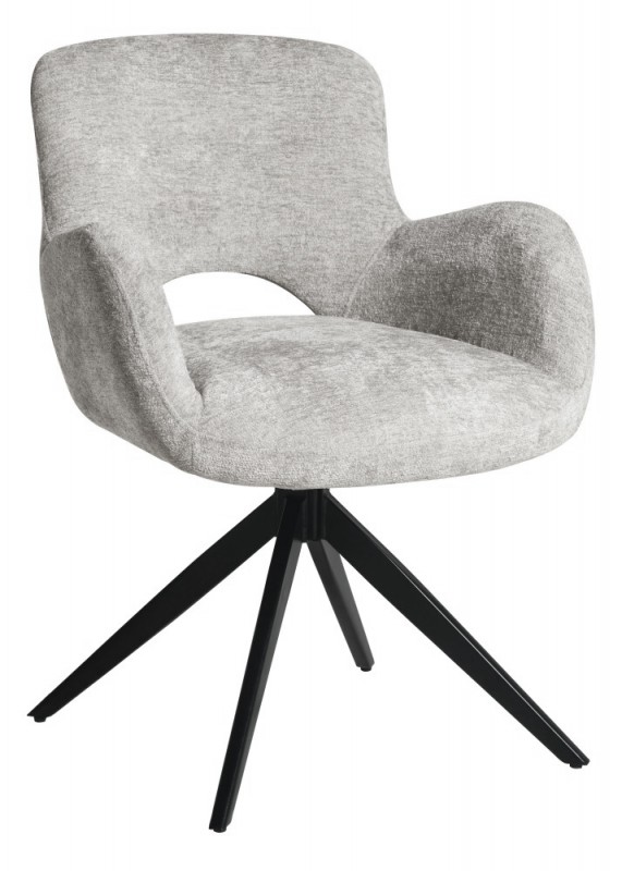 Nowoczesne krzesło THEO kolor jasnoszary