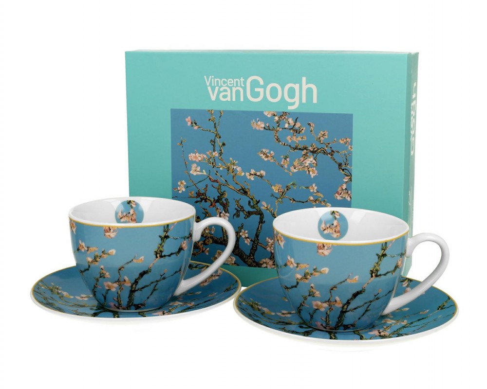 Zestaw 2 filiżanek 250 ml Van Gogh Almond Blossom