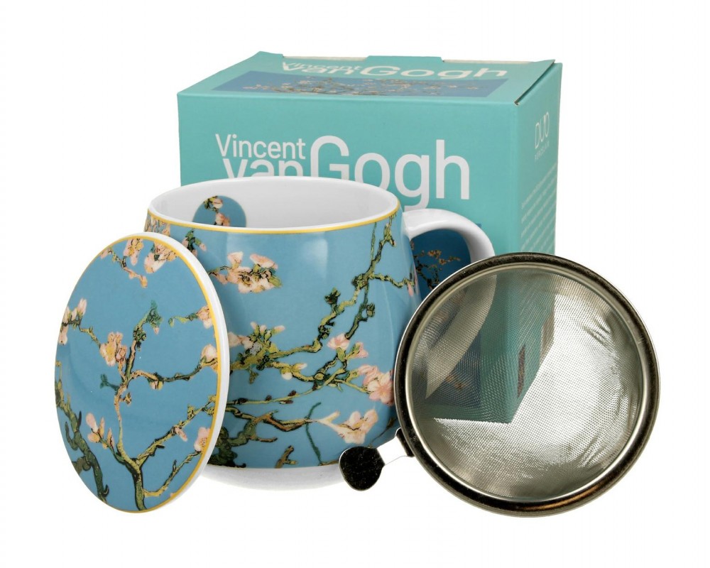 Kubek z zaparzaczem 430 ml Van Gogh Almond Blossom
