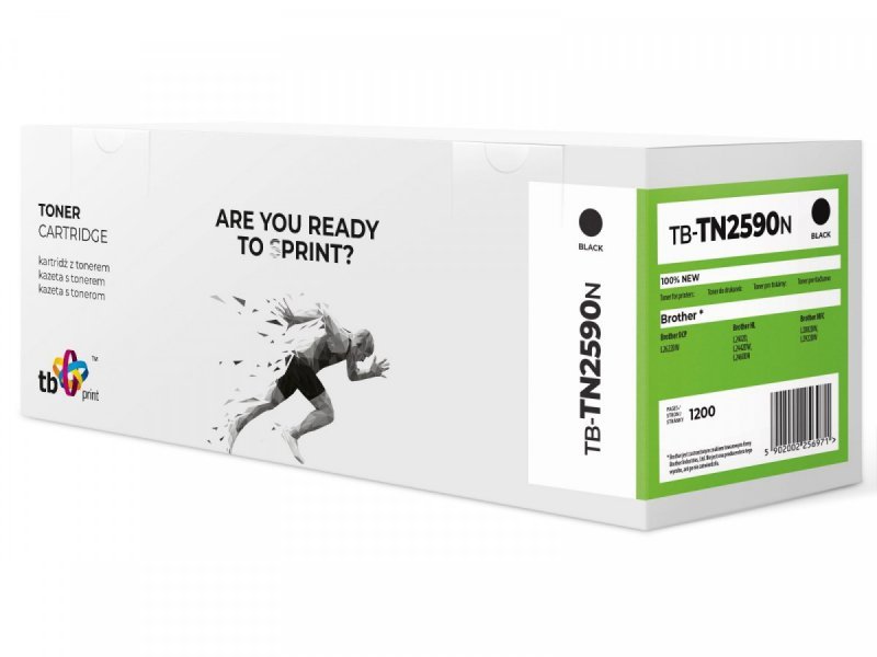 TB Print Toner do Brother TN2590 TB-TN2590N BK 100% nowy TB-TN2590N