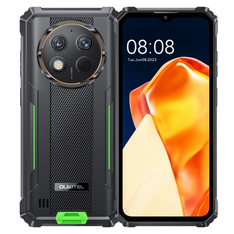 Oukitel G1 4G 6/256GB Czarno-zielony G1-GN/CHOUT/OL