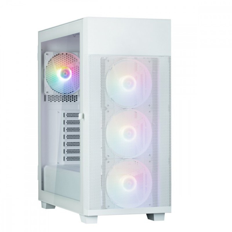 Zalman Obudowa S5 NEO White ATX Mid Tower FRGB Fan x4 S5 NEO White