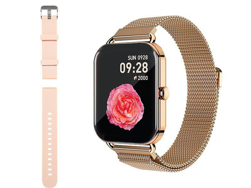BLOW Smartwatch X16 Bluetooth różowy 89-013#