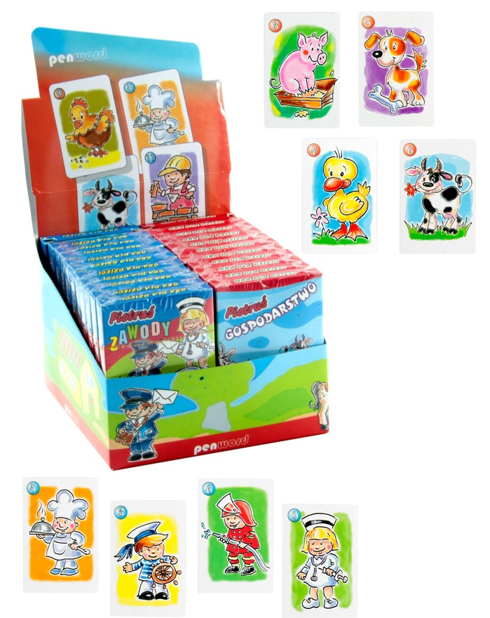 Karty do gry Piotruś Mix - karty