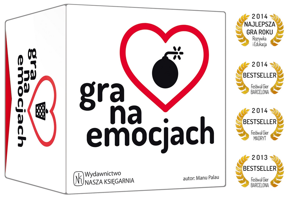 Gra na emocjach - Manu Palau - gra planszowa