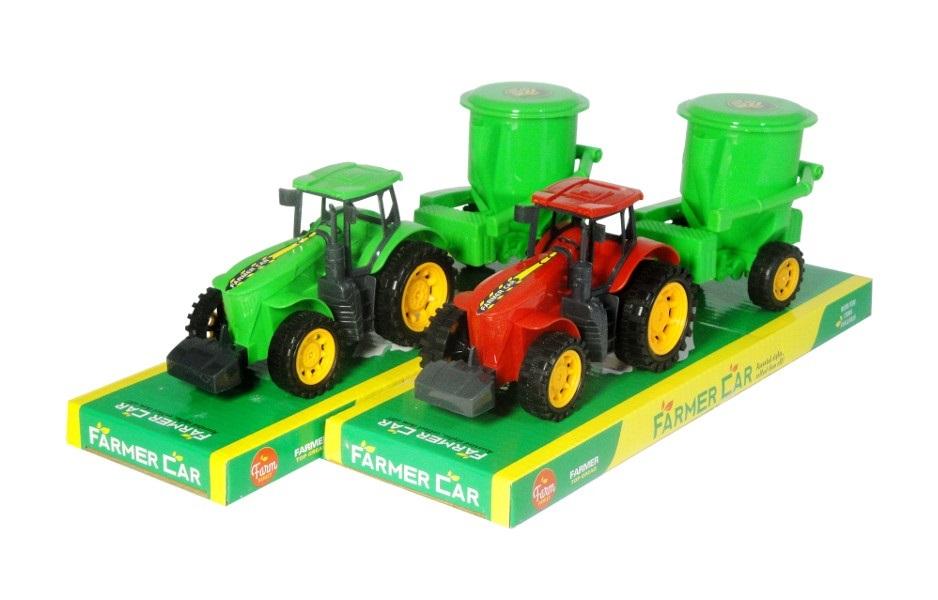 Traktor z przyczepą Mix Swede - model lub pojazd