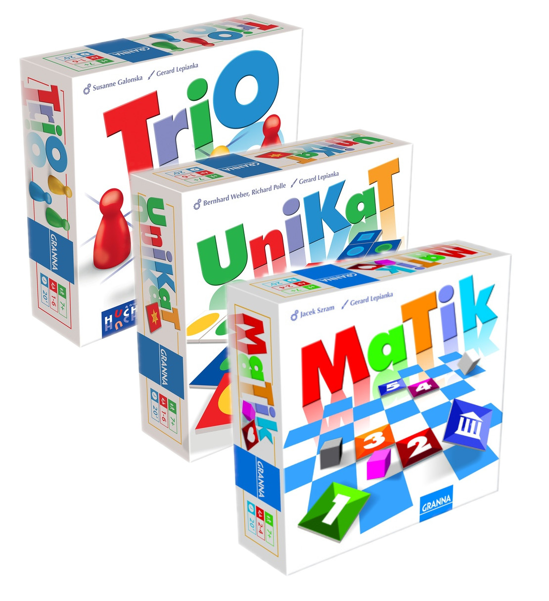 Pakiet: Trio, Unikat, Matik Granna