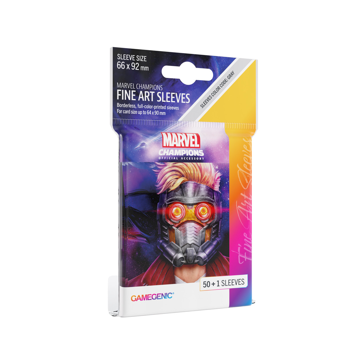 Gamegenic: Marvel Champions Fine Art Sleeves Star-Lord - gra