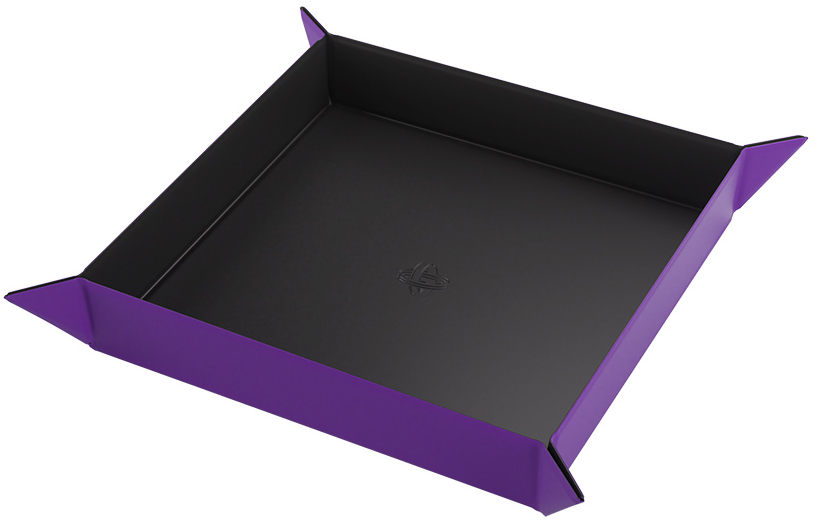 Gamegenic: Magnetic Dice Tray - Square - Black/Purple - gra