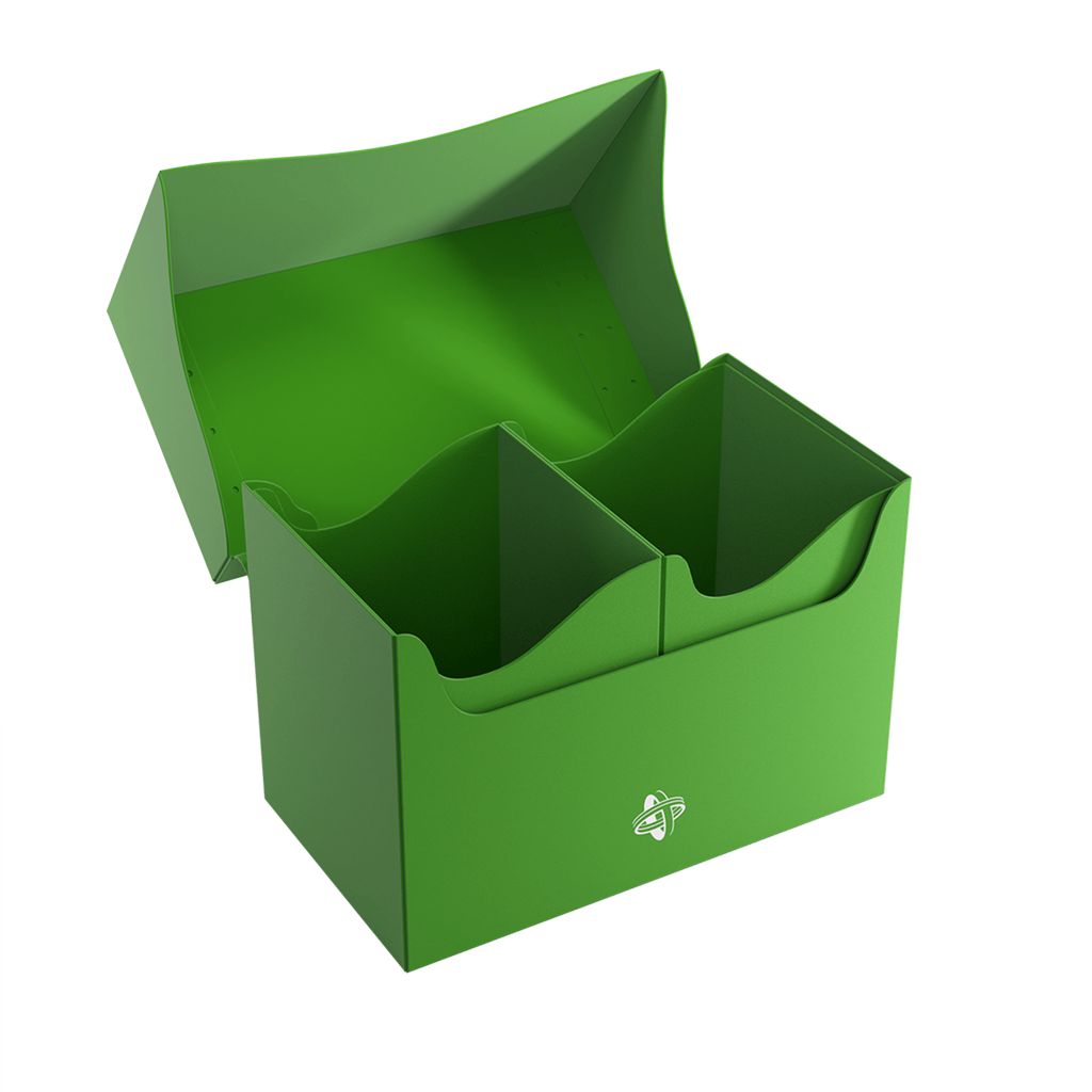 Gamegenic: Double Deck Holder 200+ Xl - Green - gra