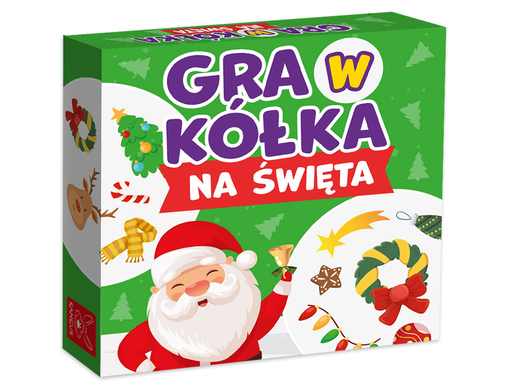 Gra w Kółka na Święta Kangur - gra