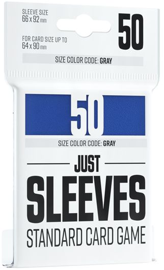 Gamegenic: Just Sleeves - Standard Card Game Sleeves niebieskie - gra